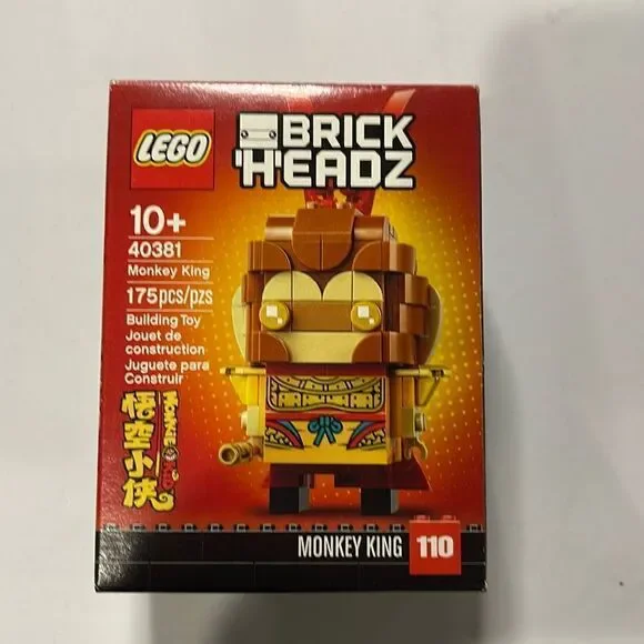❤️Lego Brick Headz Monkey King 175 PCS