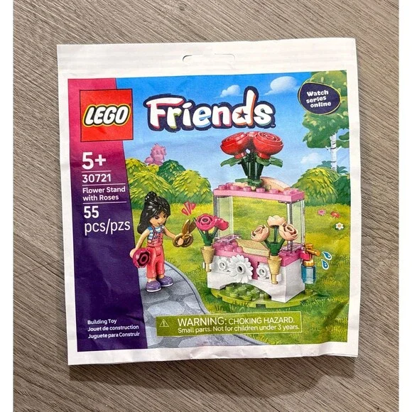 Lego Friends Flower Stand New in Packaging