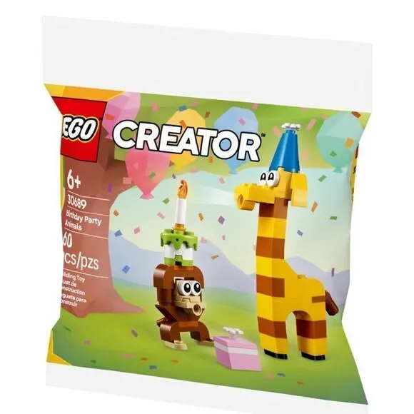 LEGO 30689 Creator Birthday Party Animals Set