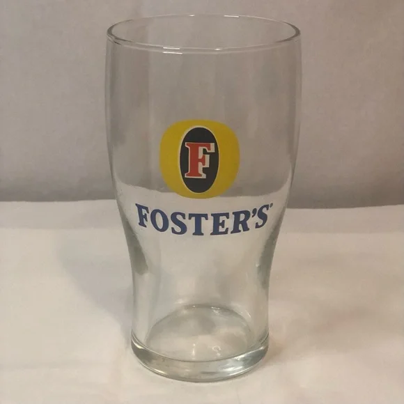 Foster’s Curved Beer Glass Pint