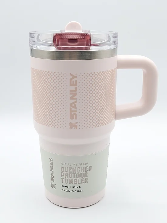 Stanley Rose Quartz Quencher ProTour Flip Straw Tumbler 20oz