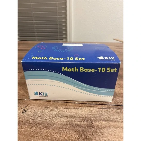 K12 Math Base 10 Set Counting Cubes Blocks New Sealed Bags Homeschool