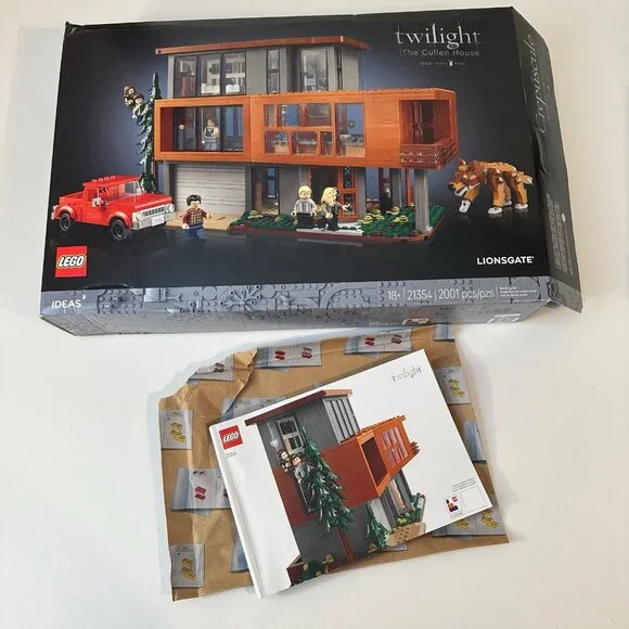 BOX / BOOKLET ONLY LEGO TWILIGHT - CULLEN HOUSE -