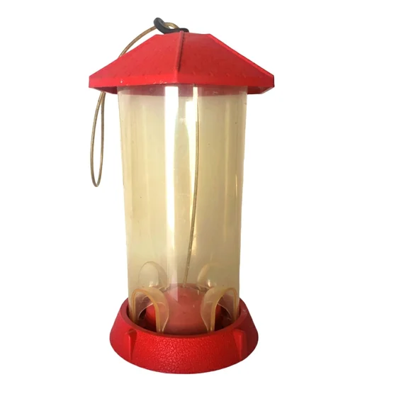 Red Birdfeeder