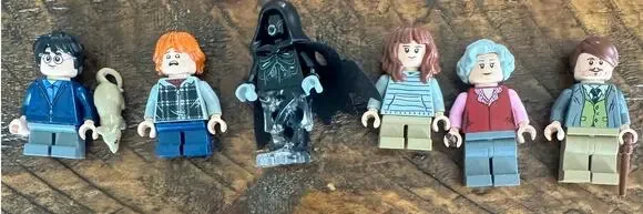 LEGO Harry Potter 7pc Lot Harry/Ron/Hermione/Voldemort/Umbridge Mini Figures