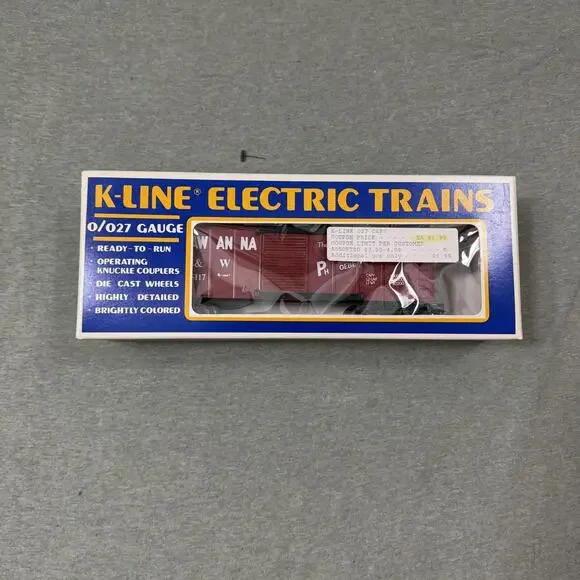 K-LINE K-5117 - Lackawanna / Phoebe Snow Box Car 5117 NEW!