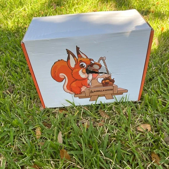 Gorilla Wood Squirrel Feeder