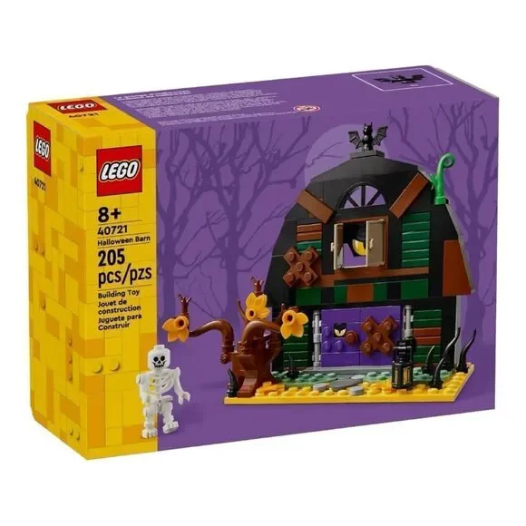 LEGO 40721 Spooky Barn Set with Skeleton and Bat