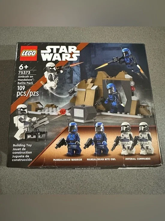 LEGO Star Wars Ambush on Mandalore Battle Pack 75373 w/ Mandalorian Minifigures