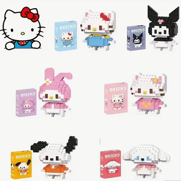Hello Kitty and Friends Building Blocks - Choose 1