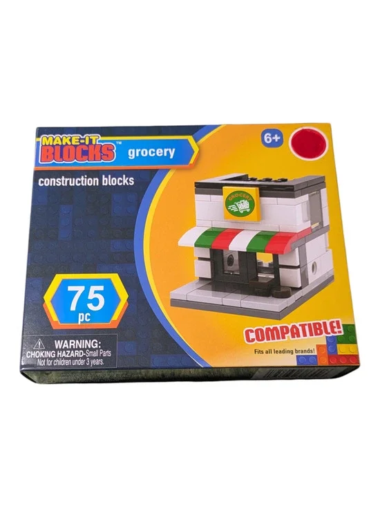 Make-It-Blocks - Grocery Store - Construction Blocks Set - New in Box