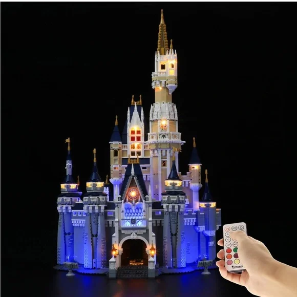 BRIKSMAX‎ Led Lighting Kit for The Disney Castle - Compatible with Lego 71040