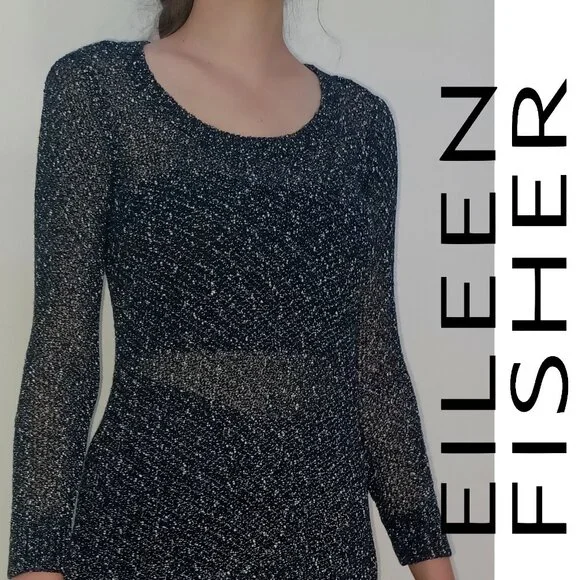 Eileen Fisher Cotton Linen blend Sweater