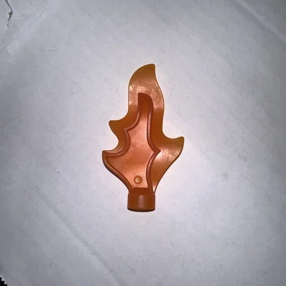 Lego‎ Duplo Fire Flame Orange Translucent Blaze Replacement Piece for Fire House