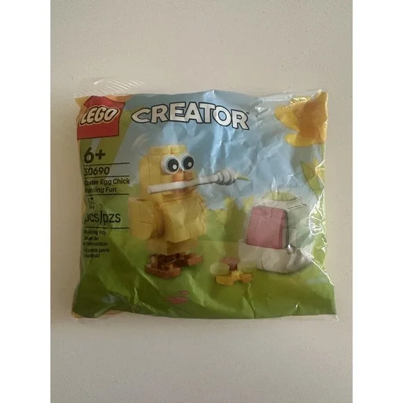 LEGO Creator 30690 Easter Egg Chick Painting Fun‎ Polybag New Sealed 65pcs 6+