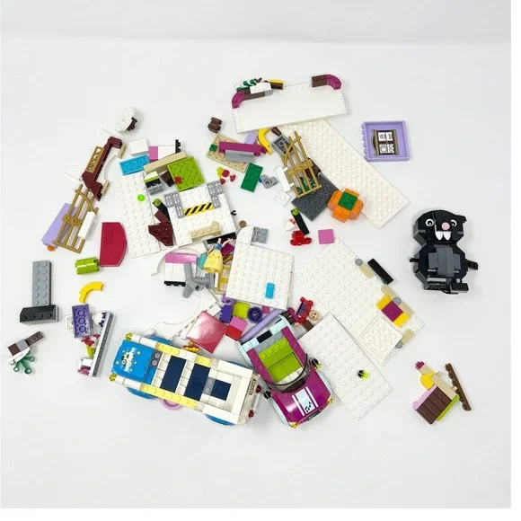 LEGO Mixed Bulk Lot Bricks‎ Vehicles and Pieces 1.2 lb
