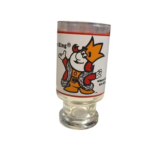 Vintage Burger King Glass 