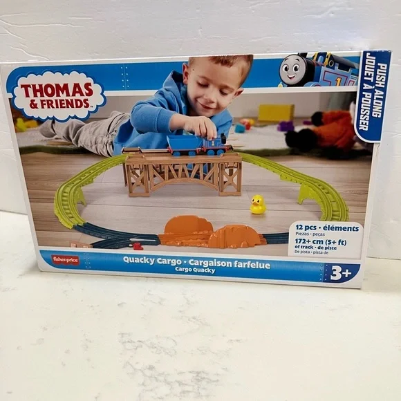 Thomas & Friends Quacky Cargo Set - Blue, Green, Orange