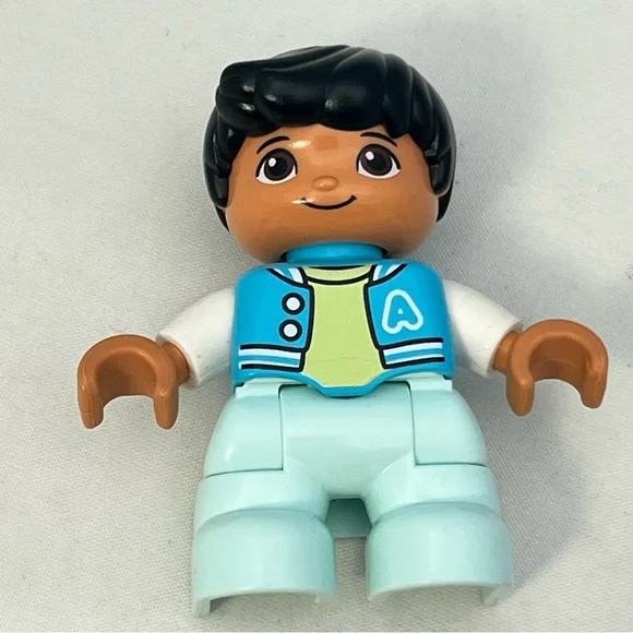 Set Of 11 Lego Duplo Figures From Various Sets Construction Worker Pilot Kids