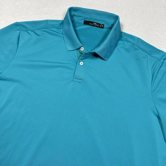 RLX Ralph Lauren Polo Shirt‎ Mens 2XL Performance Golf Activewear Short Sleeve