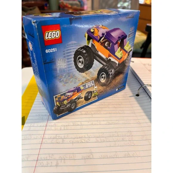 LEGO City‎ Monster Truck 60251 Playset Building Toy 55 Pieces Kids Age 5