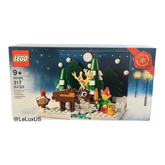 ⚡️Lego Santa's Front Yard “Limited Edition” 40484, 317 Pieces, NEW IN BOX