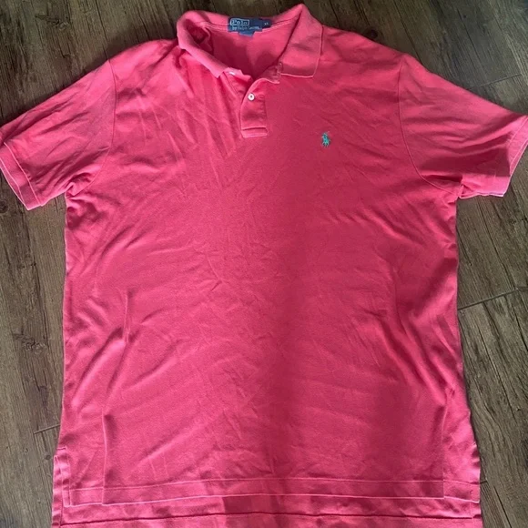Ralph Lauren Vibrant Pink Polo Shirt XL
