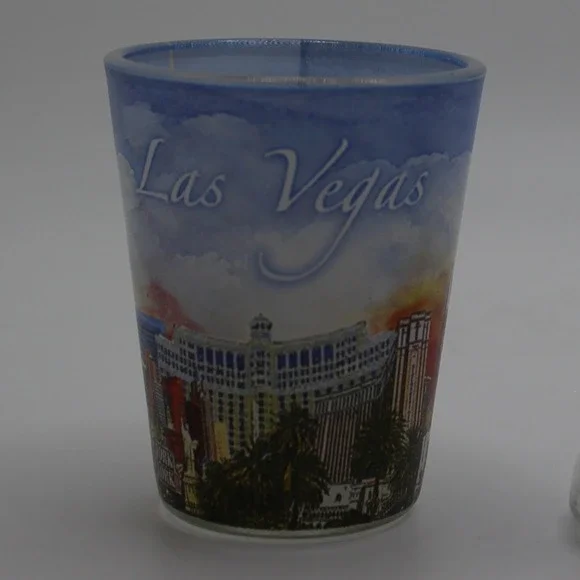 Las Vegas Shot Glass Souvenir Cup Collectible‎