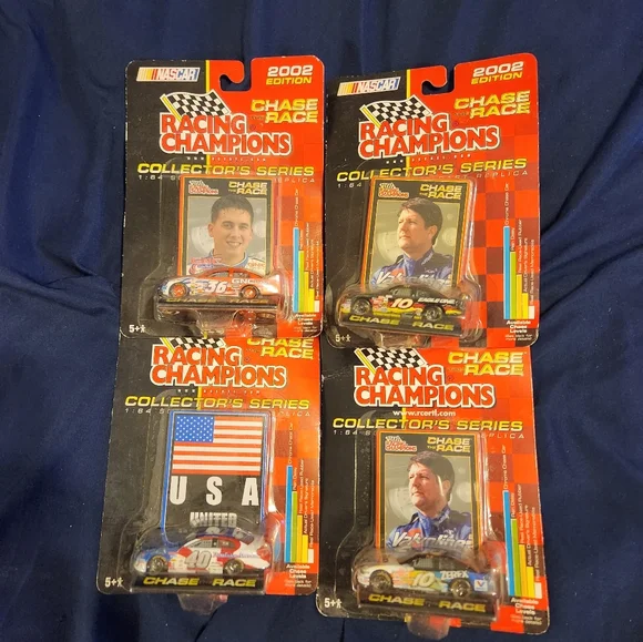 RACING CHAMPIONS 2001-2002 VINTAGE NEW IN PACKAGE NASCAR COLLECTOR'S SERIES
