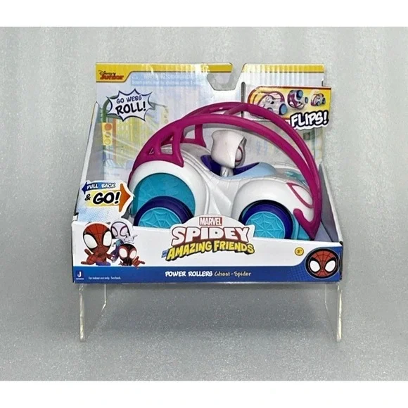 Disney Marvel Spidey & His Amazing Friends‎ Power Rollers Flips Ghost Spider NEW