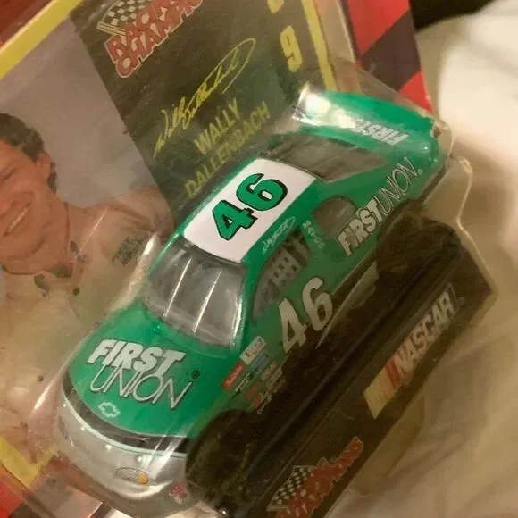 Vintage Racing Champions Wally Dallenbach #46 First Union NASCAR Die-Cast - New