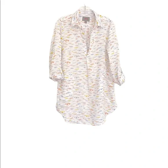 Forcynthia 100% Linen Beachwear Size M