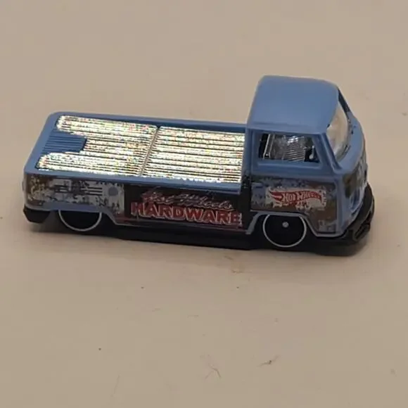 Hot Wheels Volkswagen T2 Pickup 2018 Hot Trucks Matte Light Blue ST8s