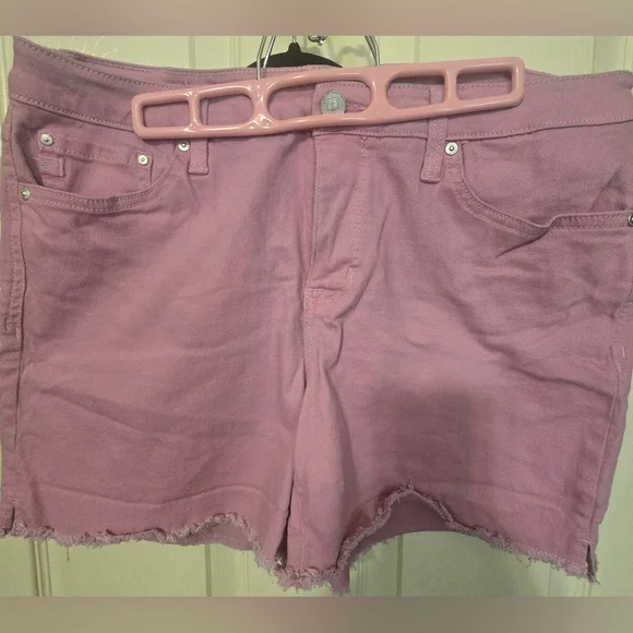 Women's Seven‎ Pink Denim Shorts