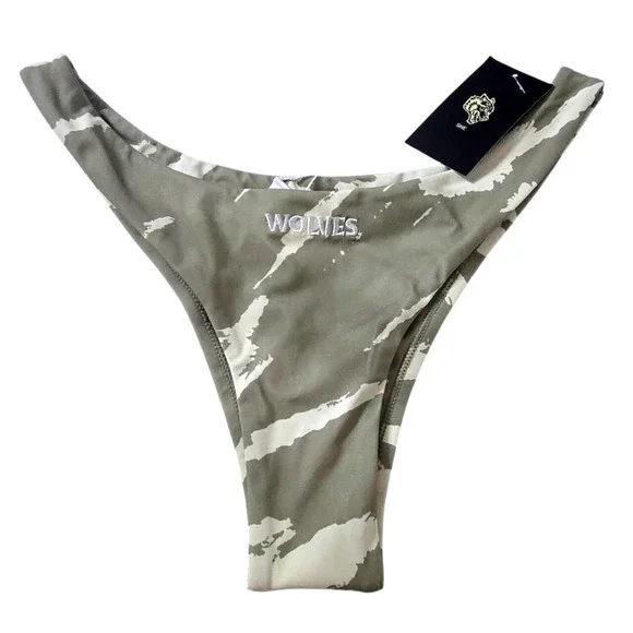 Darc‎ Sport Hardcore Nikita Bikini Bottom Cacti Cream Native Camo Wolves Small