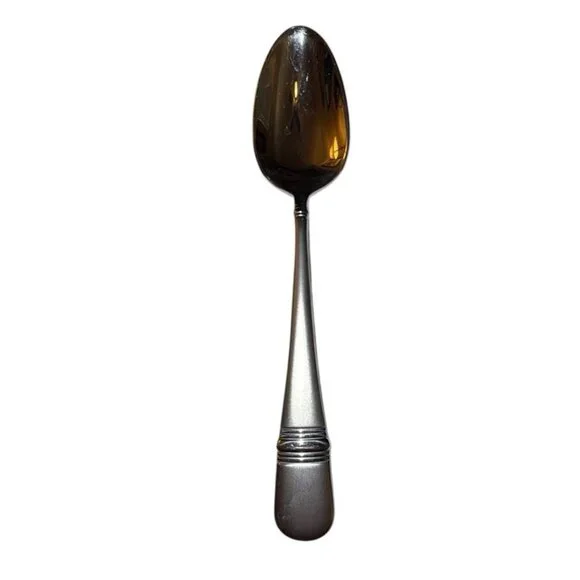 Oneida Astragal 18/10 Frost Satin  Glossy Stainless Oval Place Soup Spoon 7