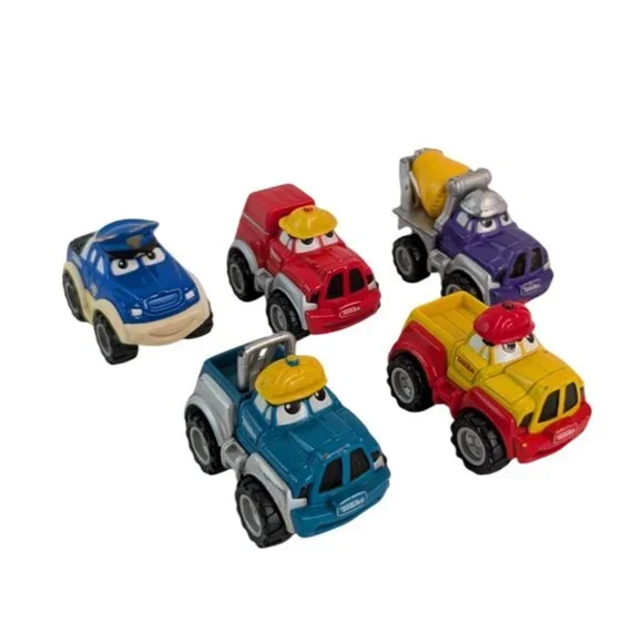 Maisto Tonka Lil Chuck & Friends‎ Diecast Trucks Cars Lot of 5 Vintage