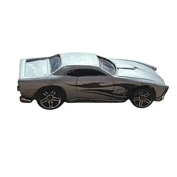 Hot Wheels 1 Loose Car 2008 Mystery Car GT-03 Gray w/ PR5s