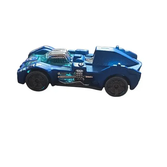 HOT WHEELS 2015 TURBOT Blue EUC C133B