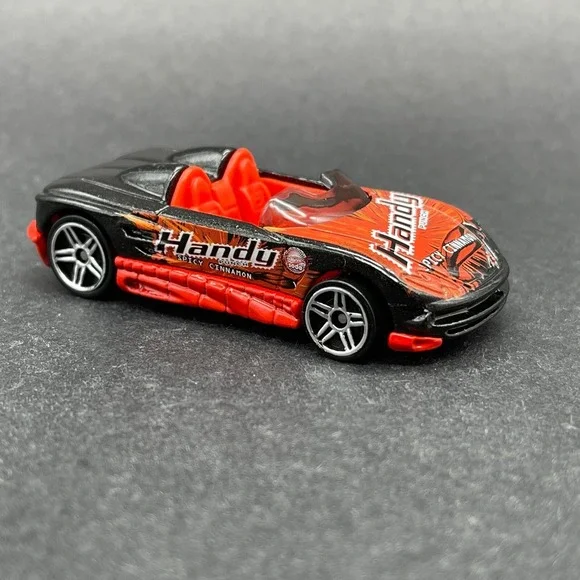 Hot Wheels MX48 Turbo Convertible Sports Car Red Handy Diecast 1/64 Scale Loose