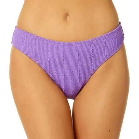 NWT Aerie Lavender Textured Bikini Bottom NWT Ribbed Swim Size XS