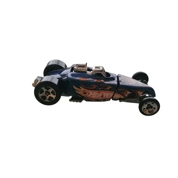 Hot Wheels 2002 Tire Fryer Riehlman Racing Flames Mattel Loose Car Malaysia