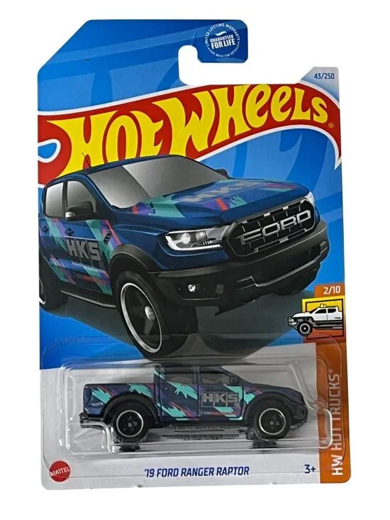 Hot Wheels 2024 Ford Ranger Raptor HW Hot Trucks 2/10 Blue Diecast NOC