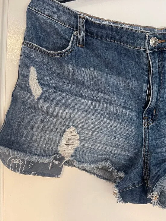 Aerie denim shorts size XL