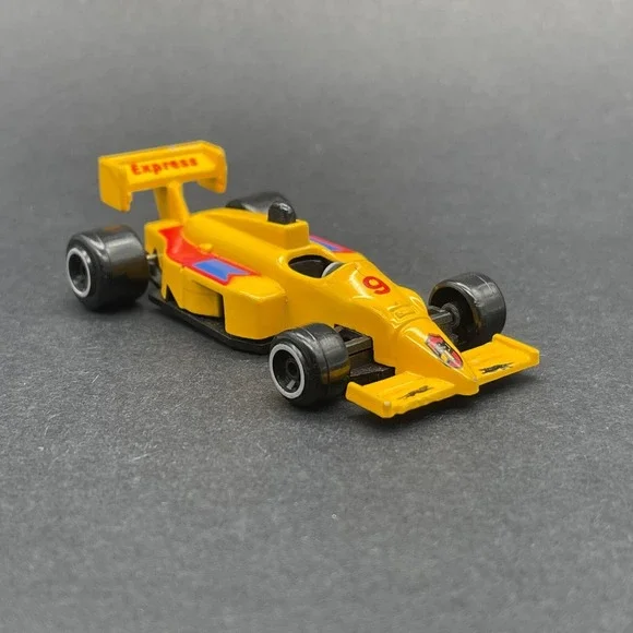 High Speed No. 209‎ Express Formula 1 Racing Car #9 Yellow Diecast 1/64 Scale