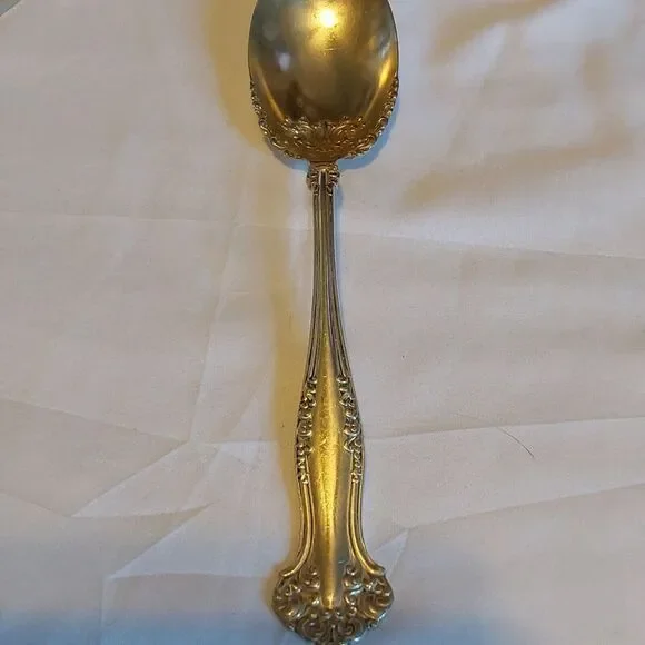 Silverplate International 1847 Rogers‎ Bros AVON PRESERVE  SPOON  7 1/2