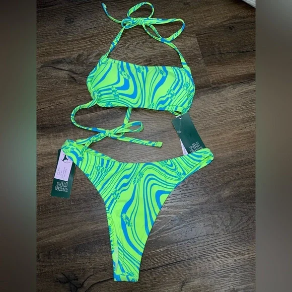 NWT Target Wild Fable String Bikini Set