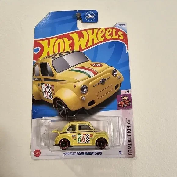 Hot Wheels 60s Fiat 500D Modificado Hotwheels Mattel Mainline 2024 1960 Car New