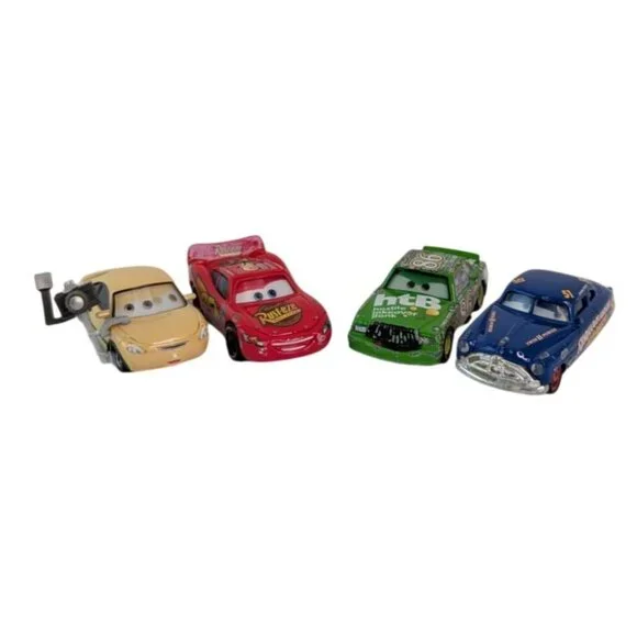 Disney Pixar Cars Diecast Lenticular Eyes Lightning Chick Hicks Hudson TimRimmer