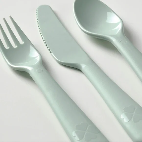 KALAS 18-piece flatware set, mixed colors
